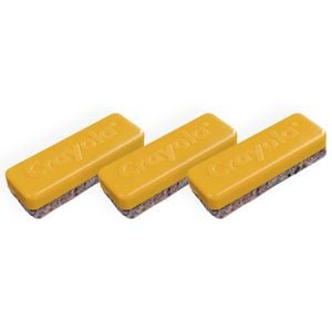 3x Crayola School Office Chalkboard Chalk Dusting Duster/eraser Stationery 3+