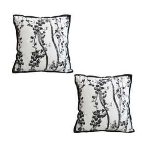 SOGA 2X 50cm Botanical Throw Pillows