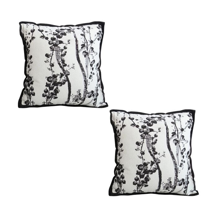 SOGA 2X 50cm Botanical Throw Pillows