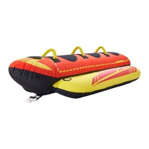 Vevor Towable Tubes Orange For Boating 1 To 3 Riders 510lbs Capacity For Boat To Pull  With Full Nylon Cover
