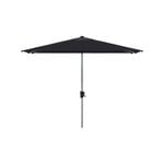 Coolaroo 2 x 3m Black Rectangle Bronte Market Umbrella