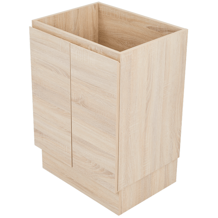 CIBO 600mm Coast Veneer Tonic Full Height Bathroom Vanity - Cabinet Only