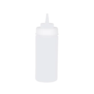 Chef Inox Squeeze Bottle Wide Mouth Clear 480ml