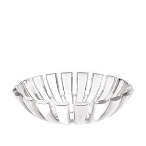 Guzzini Dolcevita 25cm Plastic Serving Basket Pastries Storage Mother of Pearl