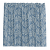 Barelli 180 x 180cm Coral Blue Polyester Shower Curtain
