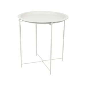 Harbour Housewares Round Steel Tray Tables - Pack of 1