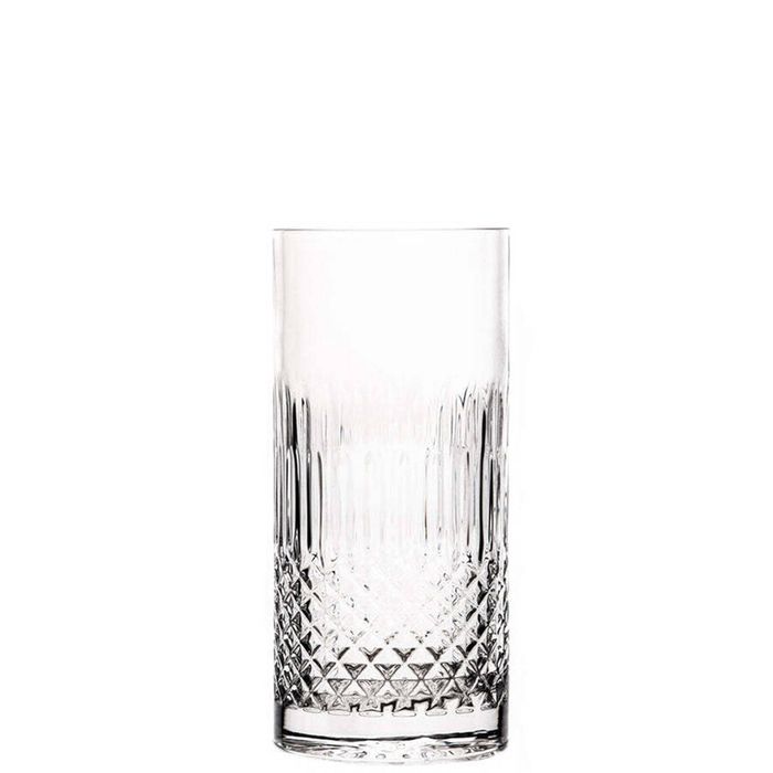 4pc Luigi Bormioli Diamante Beverage 480ml Water/Juice Glasses Set