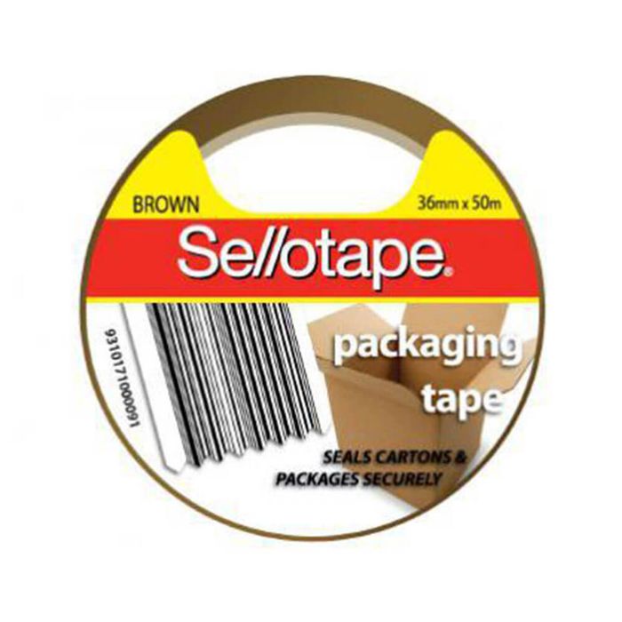 Sellotape Packaging Tape (Brown) (36mmx50m)
