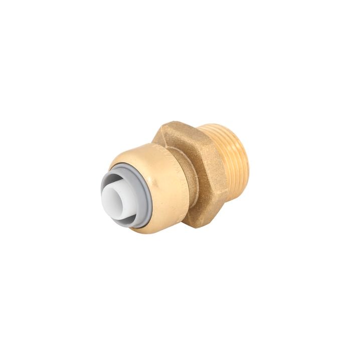 SmarteX-P 16mm x 3/4" Brass Male Connector