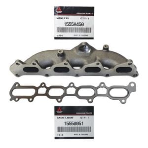 Genuine Exhaust Manifold & Gasket For Mitsubishi Challenger 4d56 2.5l 4wd