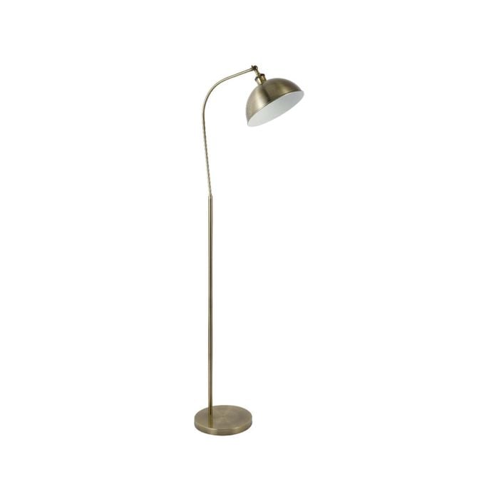 Lexi Lighting Lenna Floor Lamp - Antique Brass 150 cm