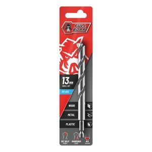 Full Boar 13mm Hex Shank M2 HSS Drill FBHSSM2-130HX