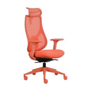 Mondo Scout Chair Ergonomic Office Work W/ Mesh Back & Lumbar Support Orange