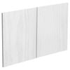 Kaboodle 900mm Provincial White Modern Rangehood Cabinet Door - 2 Pack