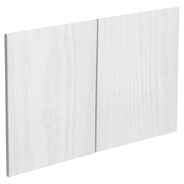 Kaboodle 900mm Provincial White Modern Rangehood Cabinet Door - 2 Pack