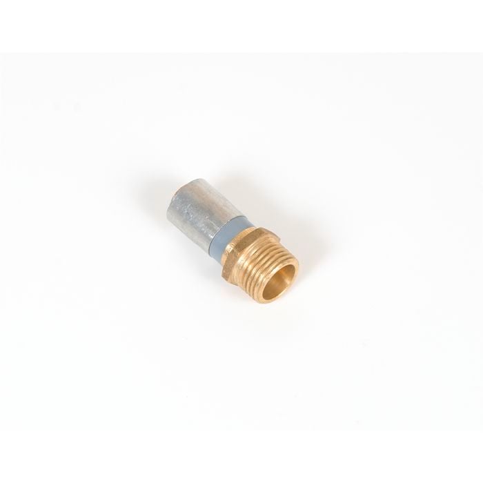 Buteline 1/2" BSP x 15mm Brass Male Adaptor