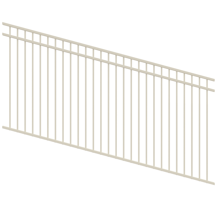 ProtectorAl 1201 - 2400W x 1200mm Surfmist Raked Up to 15º DTR All Up Pool Fence Panel