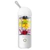 Sansai 400ml 22.5cm Portable Micro USB Rechargeable To-Go Glass Blender White