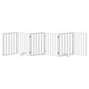 Alopet Wooden Pet Gate Dog Fence 284x80cm 6 Panels Safety Stair Barrier Security Door
