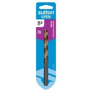 Sutton Tools 10.5mm Viper Cobalt Jobber Drill Bit