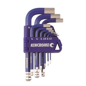 Hex Key Set 9pc Short Metric K5143