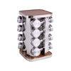 Clevinger Rotating Herbs & Spice Rack Organiser Set with 16 Jars
