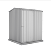 Absco Sheds 1.52 x 1.52 x 1.95m Zincalume Premier Single Door Garden Shed