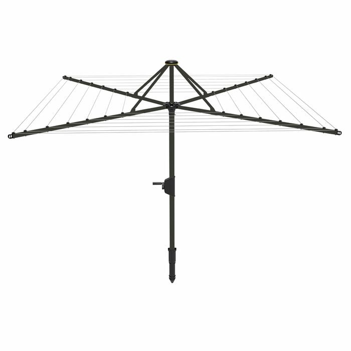Daytek MK2 M48 Rotary Clothesline - Timber Grey
