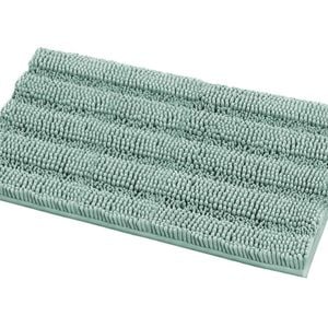 Smarcute 1 Piece - 50cm x 81cm Non-Slip Thick Soft Chenille Bath Mat Rug Duckegg Blue