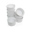 White Porcelain Ramekin Dishes 9cm - Pack of 8