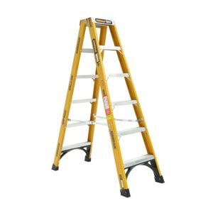 Gorilla 1.8m 180kg Double Sided Fibreglass Ladder