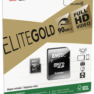 Emtec Sd Micro C10 64gb Woa Sdxc Micro Without Adapter