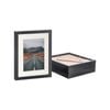 Nicola Spring Photo Frames with 5" x 7" Mount - 8" x 10" - Black - Pack of 5