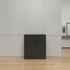 OLG Tempo Tambour Cabinet Narrow Standard Black W900mm x D450mm x H1020mm