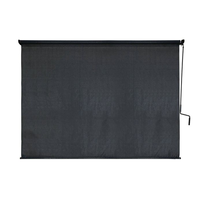 Coolaroo 2.7 x 2.4m Graphite Crank Operated Outdoor Blind