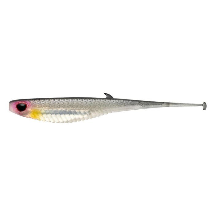 Nomad Design Live Ops Wingman 3.75" Soft Plastic Fishing Lure Silver Shad