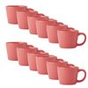 12pk La Cafetiere Ceramic Coffee Espresso Drinking Cup Mug 8x8x5cm Red