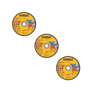 DeWALT 75mm Bonded Abrasive Metal Cutting Disc - 3 Pack