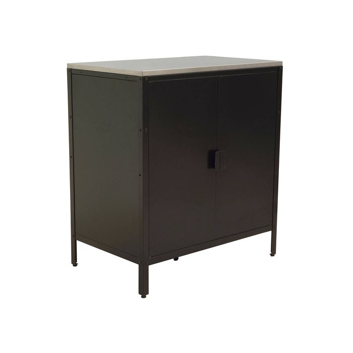 Hartman Black Outdoor Kitchen Cabinet
