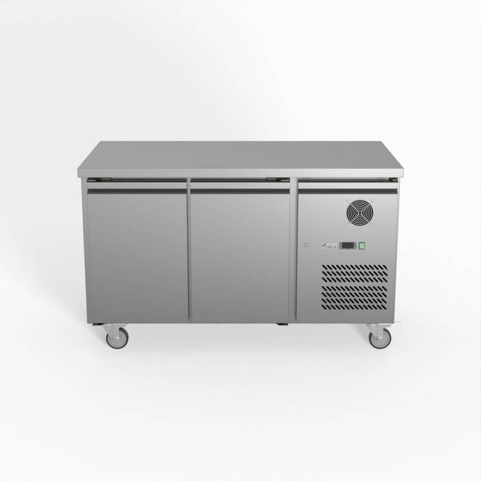 Fed-x S/s Two Door Bench Freezer  - Under Bench Freezers (xub7f13s2v)