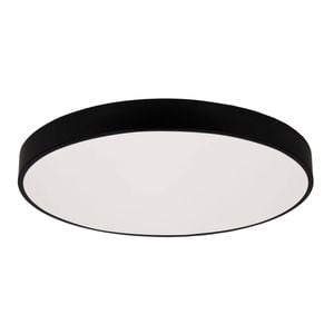 Oriel Lighting Orbis Tricolour LED Ceiling Light Black 50cm