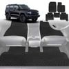 6D Diamond Car Floor Mats for Haval Tank 300 2023-Current-Full Set-Black-Outback GT
