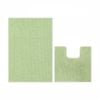 Large chenille bath mat toilet root mat super comfy non slip highly absorbent