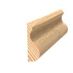 Porta 23x8mm 2.4m Insert Mould Clear Pine
