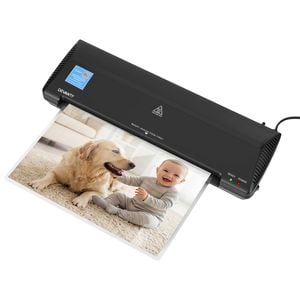 Devanti A3 Laminator Machine for Office School Home Document Photo Card Handmade A3 A4 A5 A6 Black