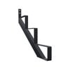 Peak Products Black 3 Tread Steel Stair Stringer