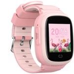 Havit 4G Calling GPS Parent App Control Kids Smart Watch - Pink