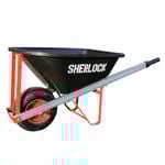 Sherlock 100L Trade Tough Premium Poly Tray Wheelbarrow