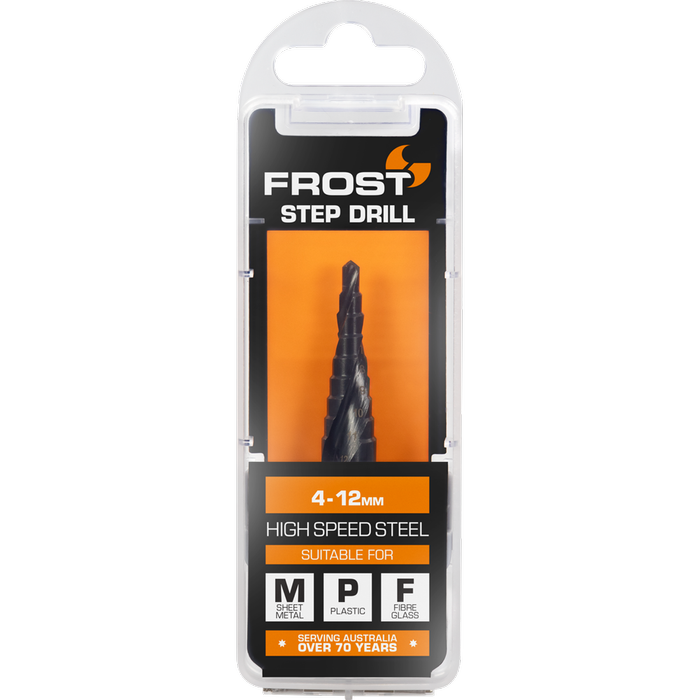 Frost 4 - 12mm HSS Step Drill