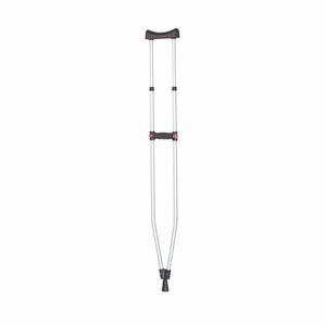 Premium Underarm Crutches Pair - Lightweight & Adjustable Support - Tall